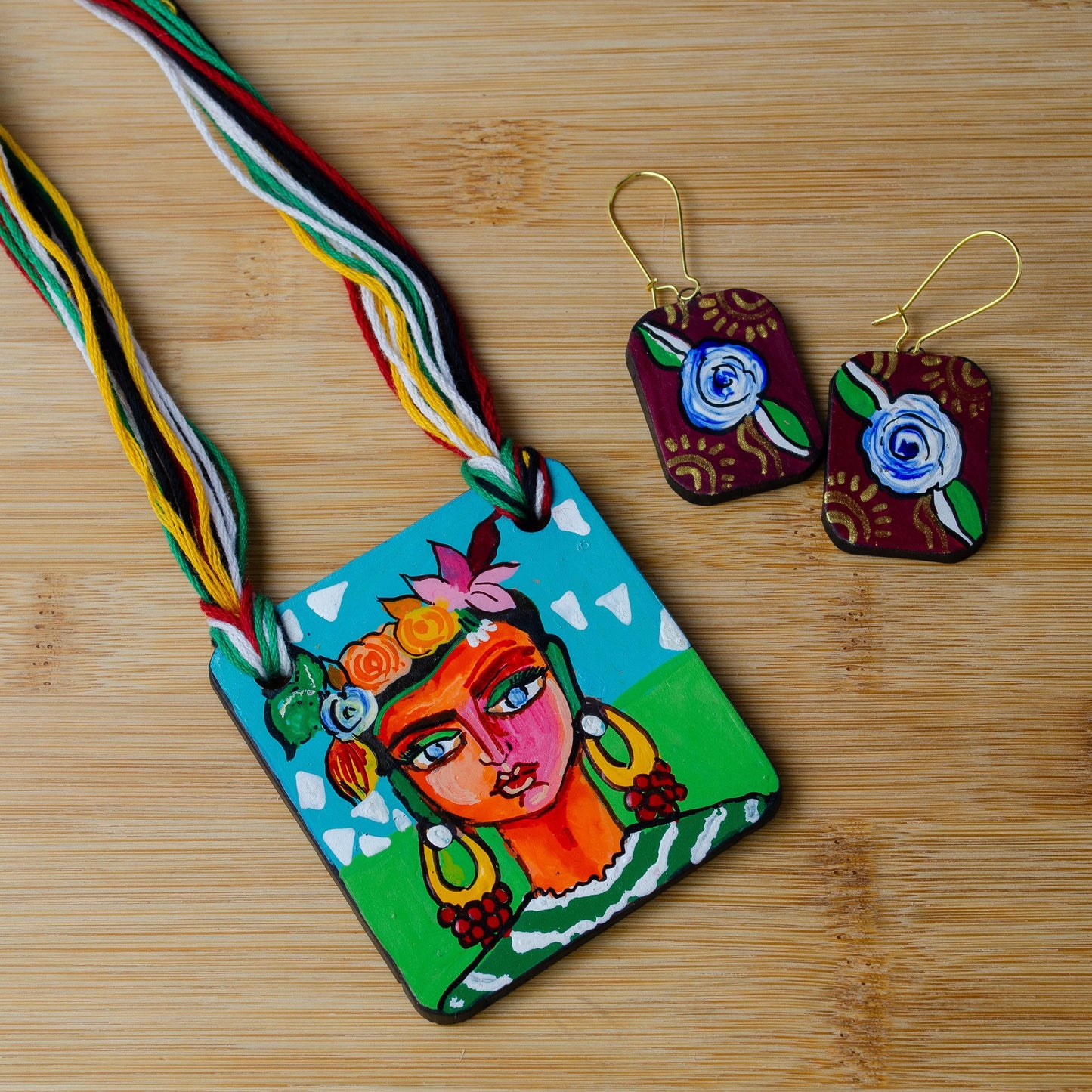 Delightful Arora Terracotta Set Unique Jewelry Flower Earrings Perfect Gifts for Women