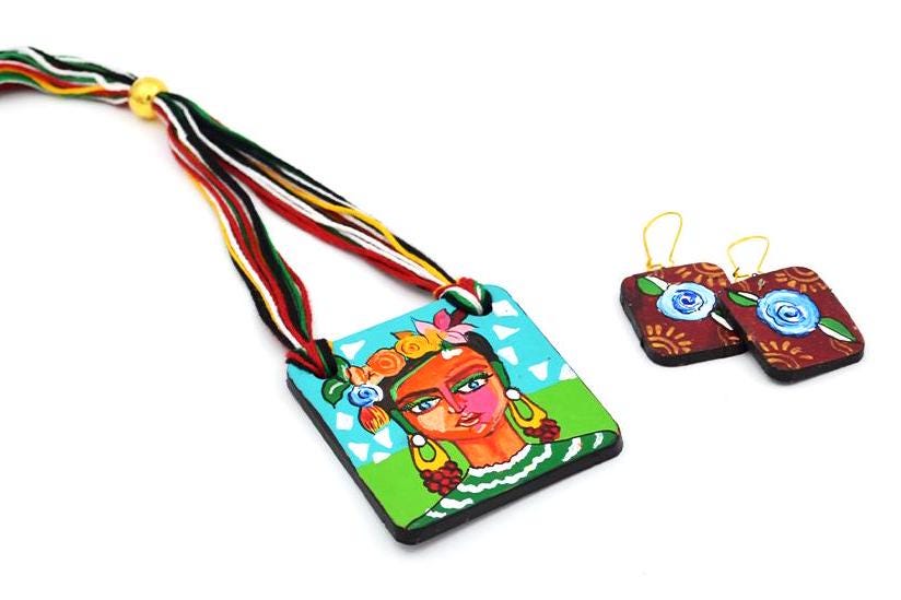 Delightful Arora Terracotta Set Unique Jewelry Flower Earrings Perfect Gifts for Women