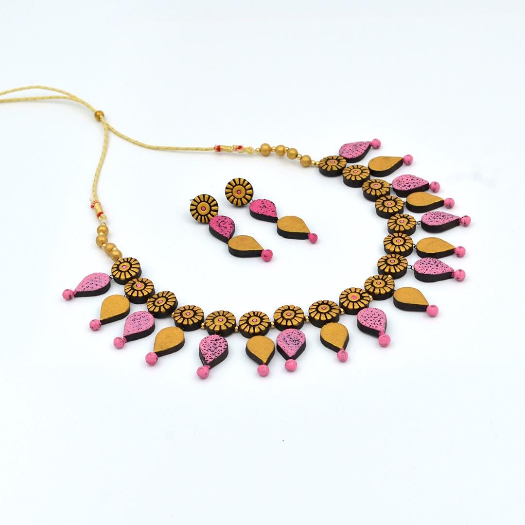 Water Droplet Pink Clay Jewelry Elegant Pink Earrings Perfect Women’s Birthday Gift