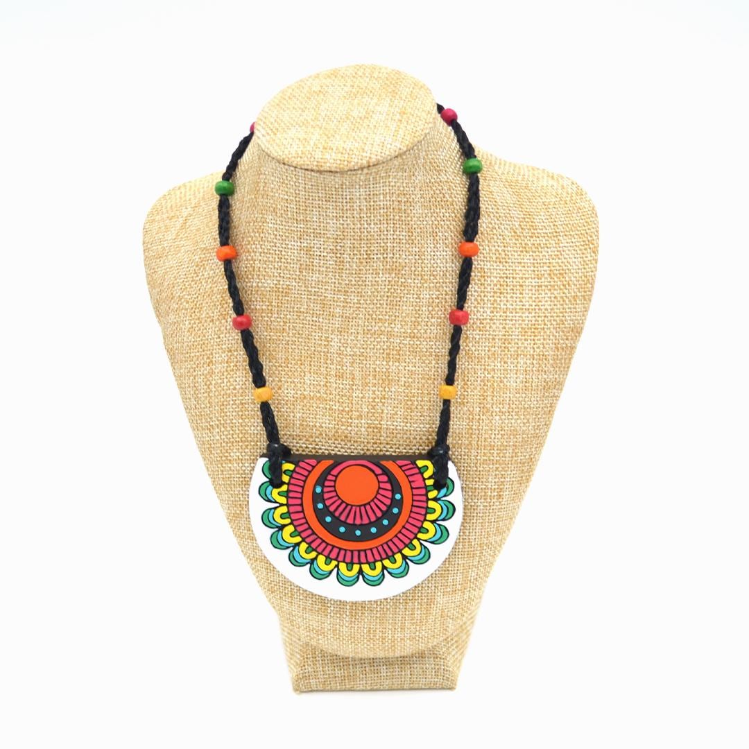 Sun Rising Blossom Clay Jewelry Set Earthen Clay Flower Earrings Casual Jewelry for Everyday Elegance
