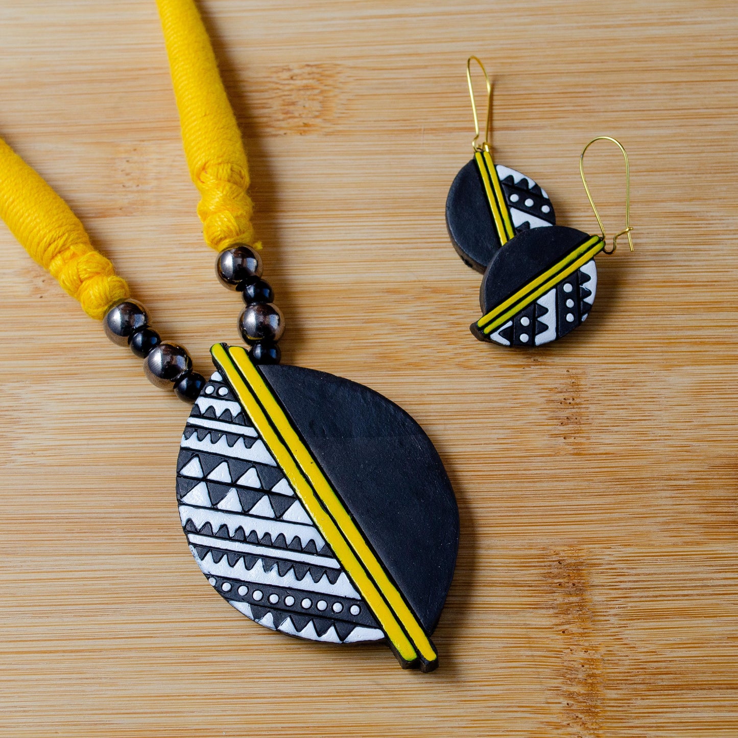 Leaf Design Handmade Clay Jewelry Colorful Neutral Fall Leaf Earrings Dangly Autumn Earrings