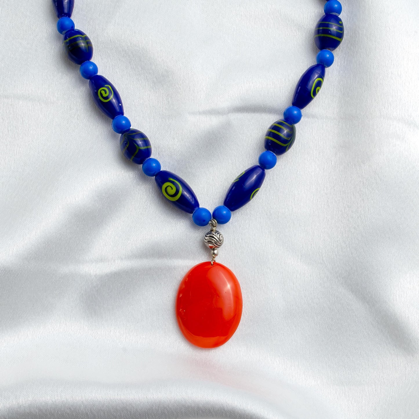 Necklace Minimalist Pendant Necklace Non Tarnish Necklace For Women Long Statement Necklace For Women Beaded Artistic Neclackes For Women