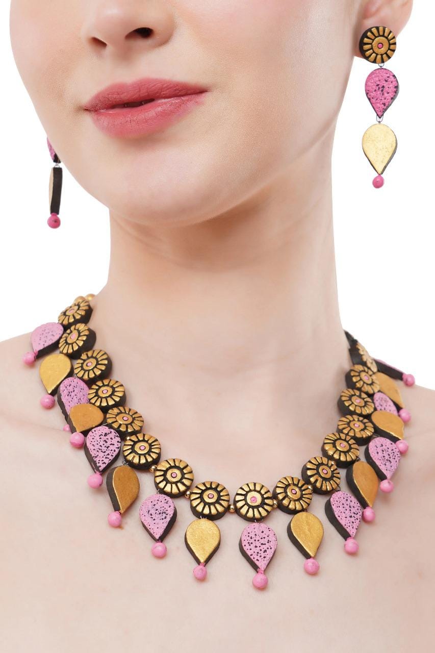 Water Droplet Pink Clay Jewelry Elegant Pink Earrings Perfect Women’s Birthday Gift