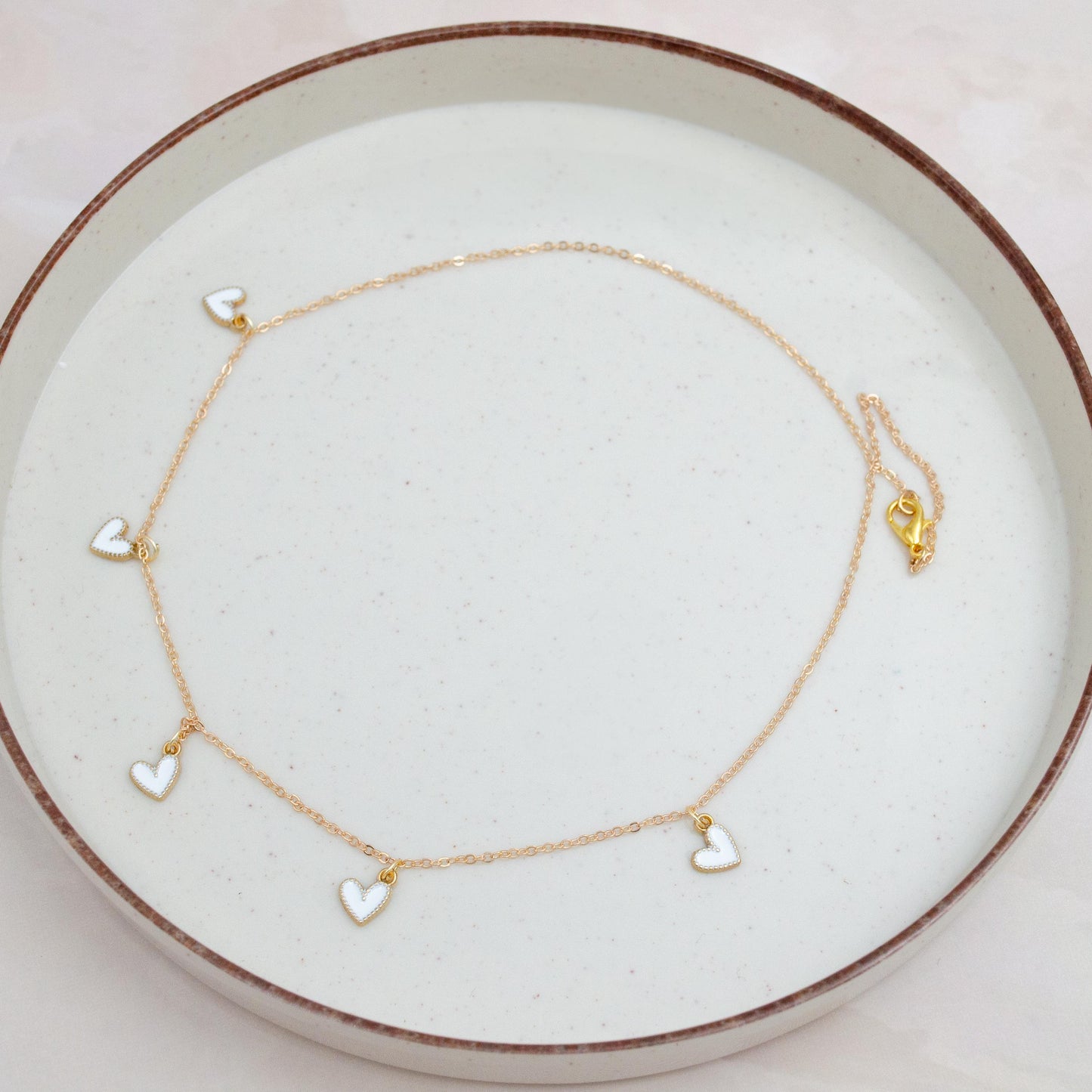 Heart Minimalist Necklace Simple Elegant Perfect Gifts for Her Casual Jewelry
