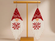 Christmas Beaded Earring