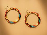 Handmade Beaded Earring African Style