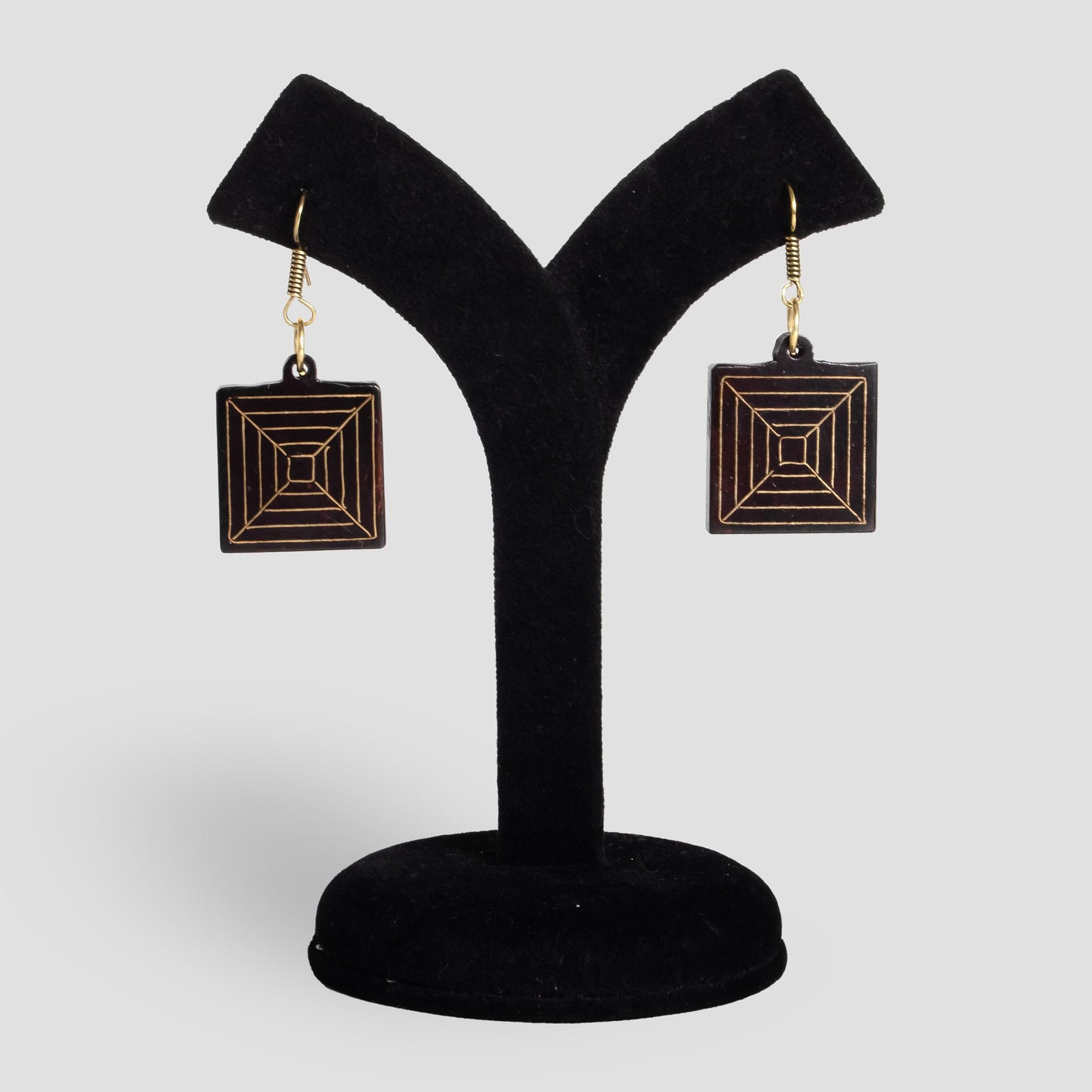 Boho Wood Earring Dangle  Woman Earring Hoop Barbed Wire Jewelry Earring Set Wife Jewelry Gift Idea  For Mom Gifts From Daughter