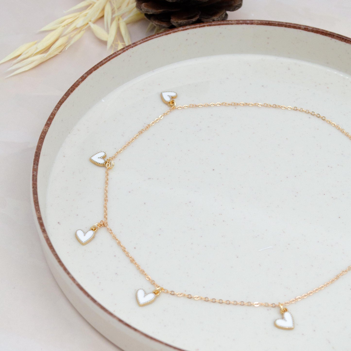 Heart Minimalist Necklace  Simple  Elegant  Perfect Gifts for Her Casual Jewelry
