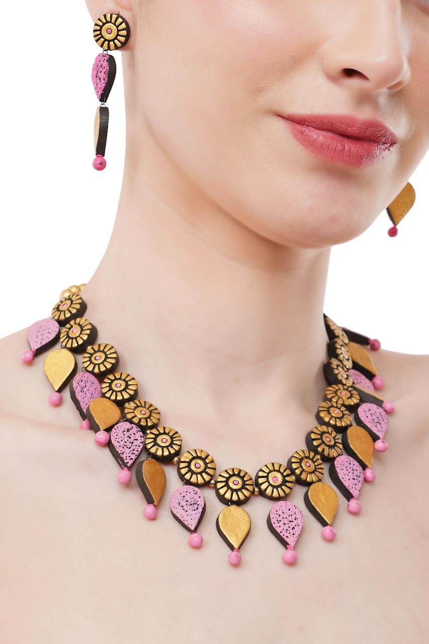 Water Droplet Pink Clay Jewelry  Elegant Pink Earrings  Perfect Women’s Birthday Gift