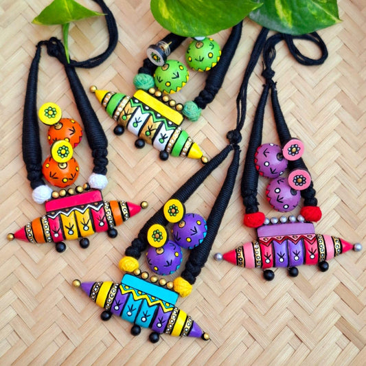 Stud Clay Earring Handmade  Clay Jewelry Western  Women  Earring And Necklace Set Non Tarnish Flower Earring  Delicate Jumki