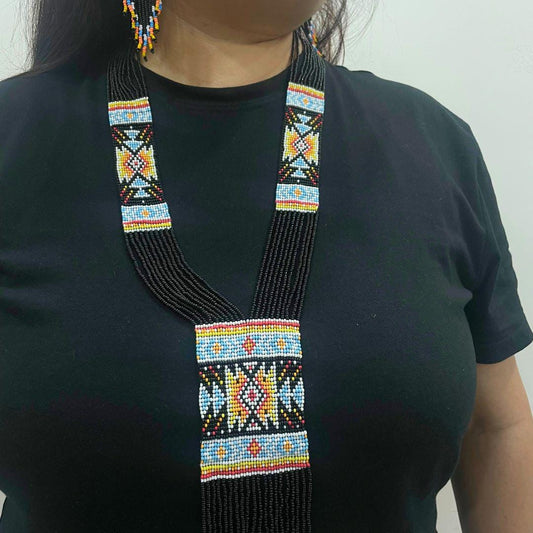 Boho Beaded Necklace Women Unique Gift For Her Friend Travel Gift Jewelry For Her Birthday Gift For Sister From Sister Beach Gift For Woman