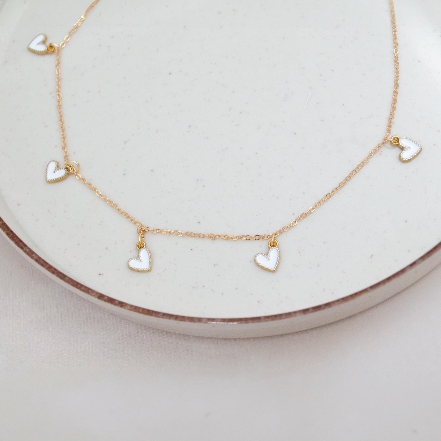 Heart Minimalist Necklace  Simple  Elegant  Perfect Gifts for Her Casual Jewelry