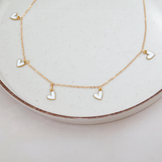 Heart Minimalist Necklace  Simple  Elegant  Perfect Gifts for Her Casual Jewelry