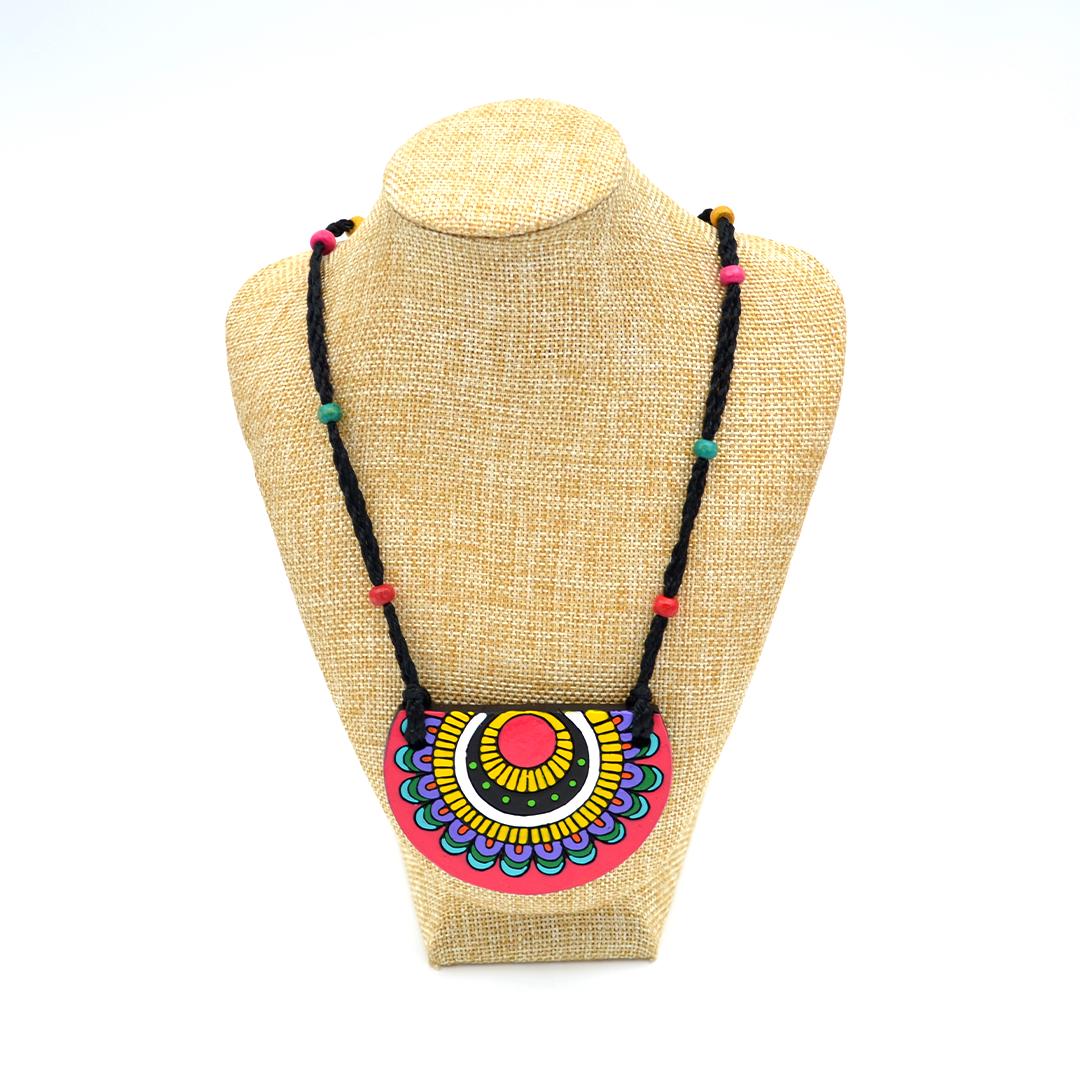 Sun Rising Blossom Clay Jewelry Set  Earthen Clay Flower Earrings  Casual Jewelry for Everyday Elegance