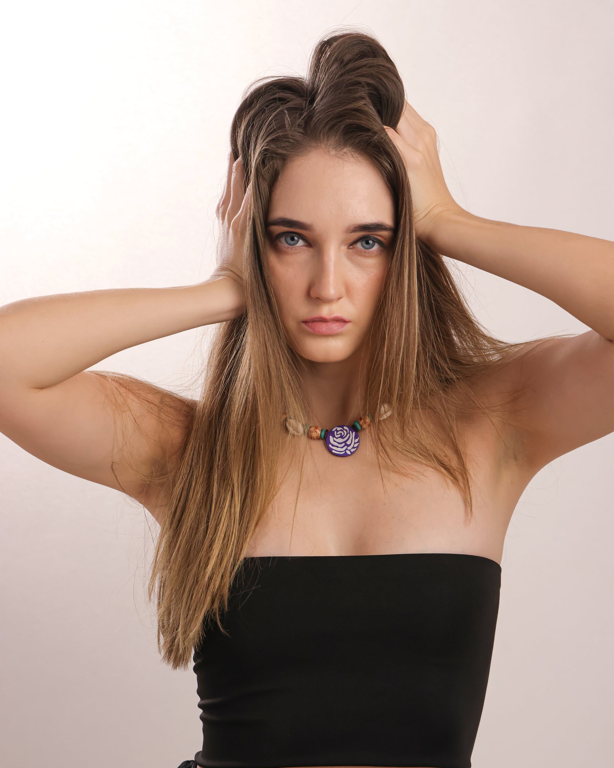 Wooden & Shell Necklace