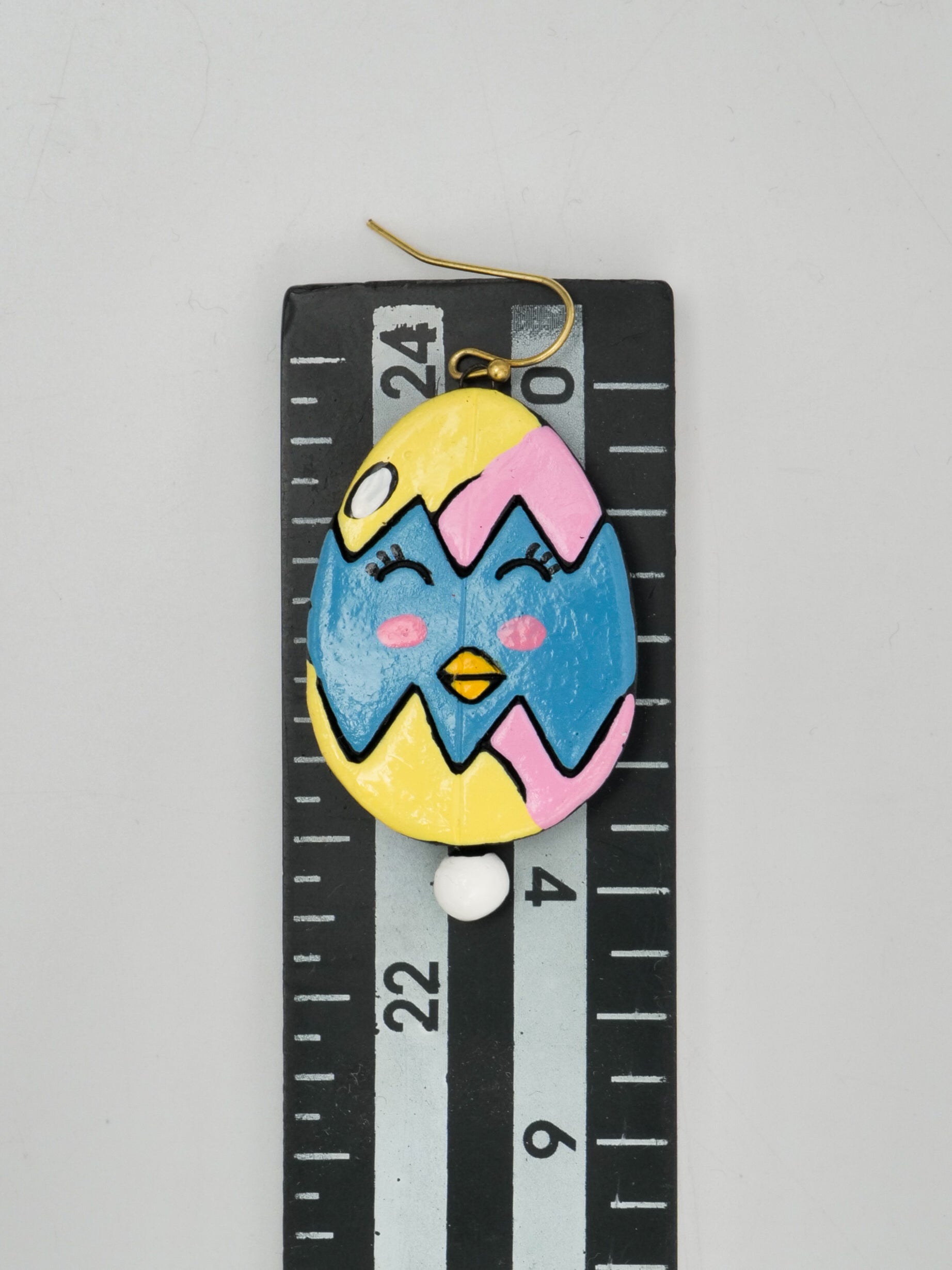 The Sweetheart Meadow Drops | Handmade Earthen Clay with Brass Hooks