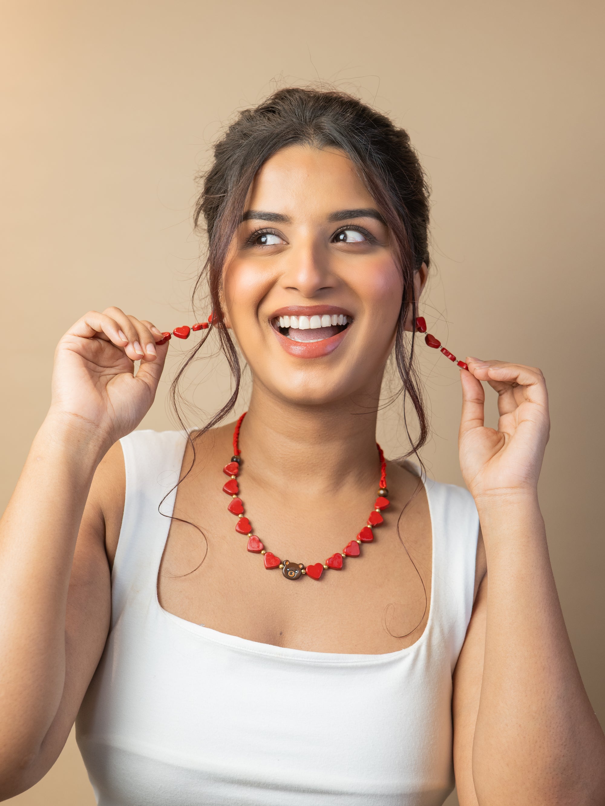 Crimson Heart Jewelry Set