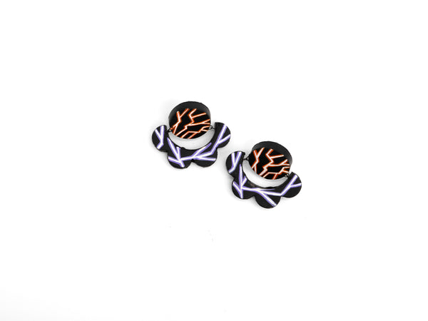 Electric Phantom Dangle Earrings