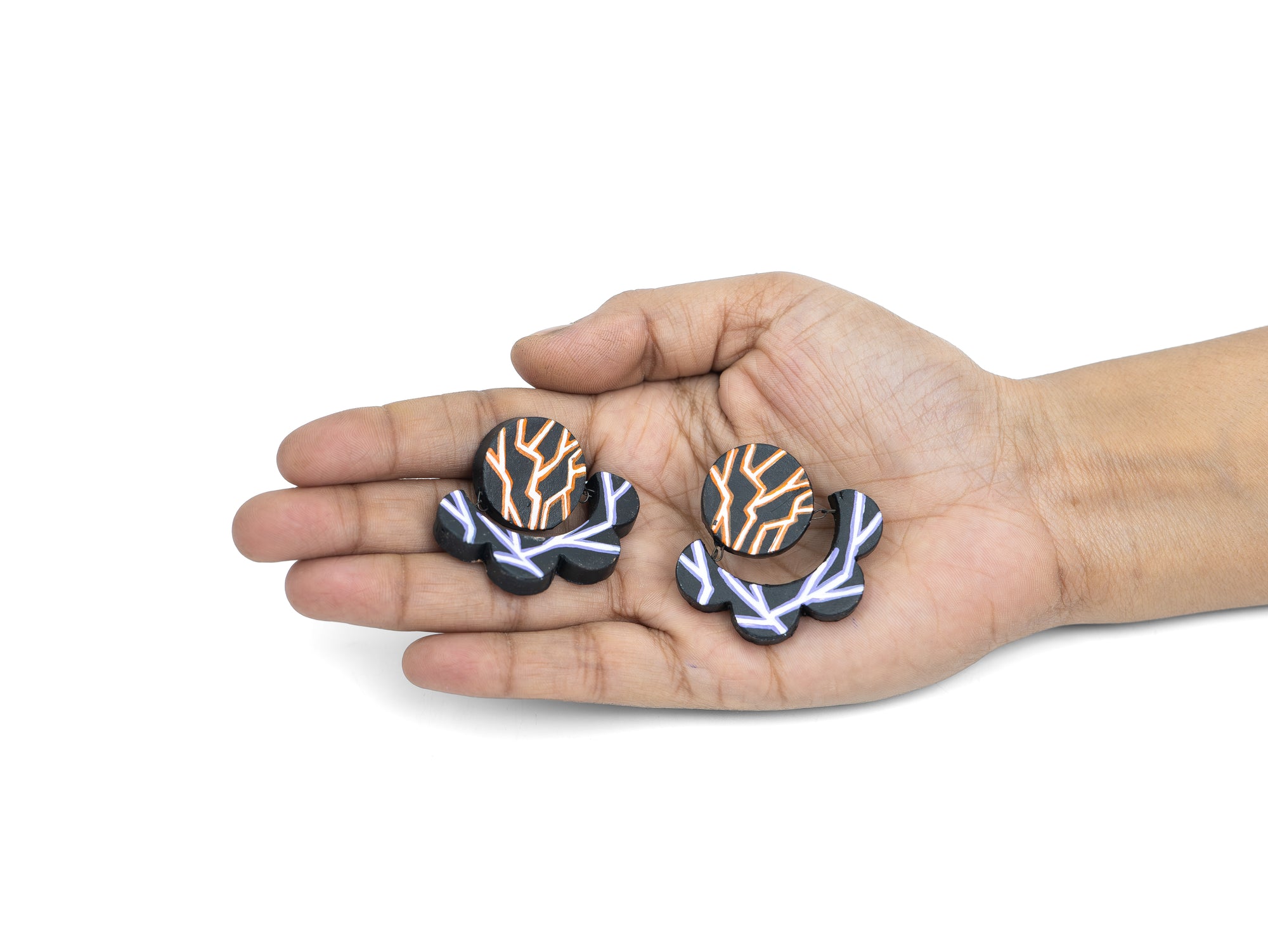 Electric Phantom Dangle Earrings