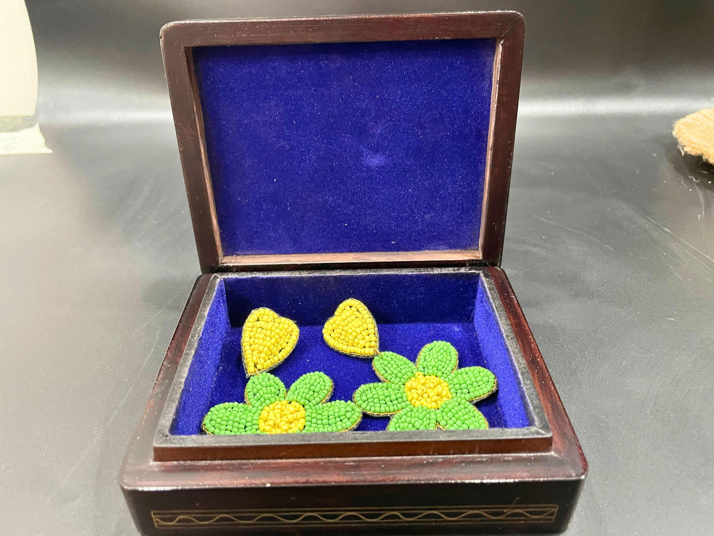 Wooden Jewelry Box For Women Unique Gift For Mom Jewelry Box Wood Handmade Gift For Her Birthday Wife Mom Jewelry Holder Unique Jewelry Box