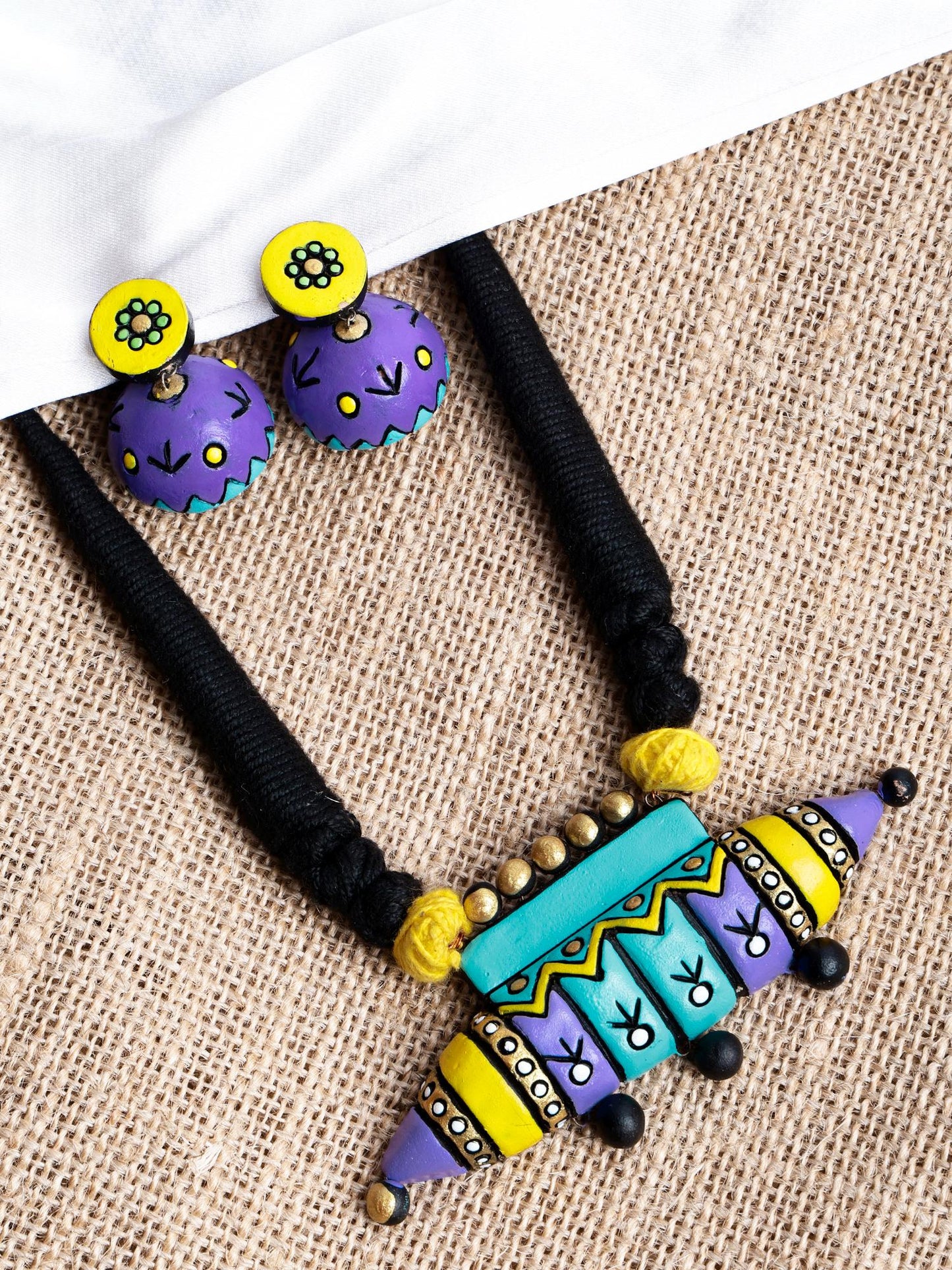 Stud Clay Earring Handmade  Clay Jewelry Western  Women  Earring And Necklace Set Non Tarnish Flower Earring  Delicate Jumki