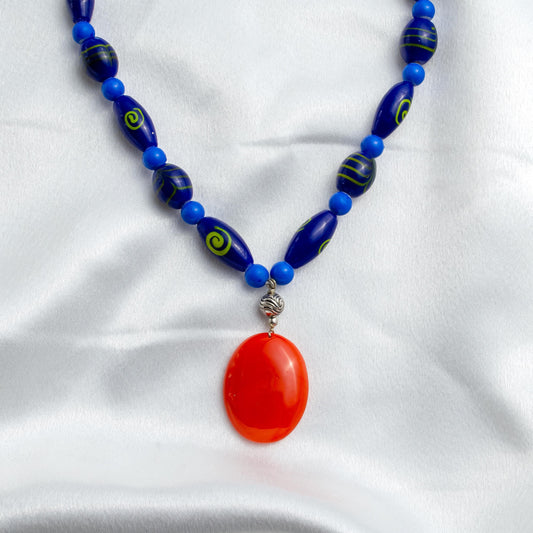 Necklace Minimalist Pendant Necklace  Non Tarnish Necklace For Women Long Statement Necklace For Women  Beaded Artistic Neclackes For Women
