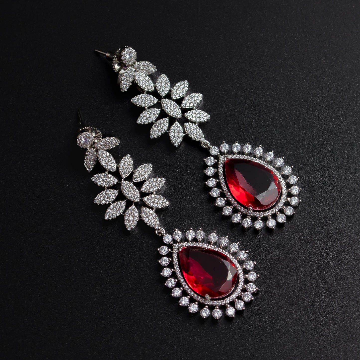 Dainty Earring Minimalist Earring Long Earring Drop Flower Earring For Women Valentine Day Gift For Her Birthday Unique Gift For Women