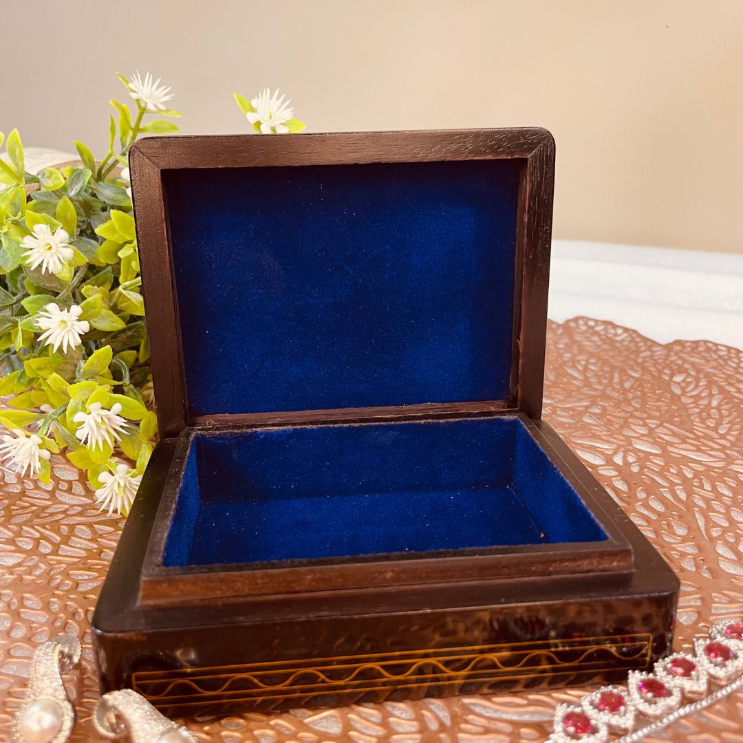 Wooden Jewelry Box For Women Unique Gift For Mom Jewelry Box Wood Handmade Gift For Her Birthday Wife Mom Jewelry Holder Unique Jewelry Box