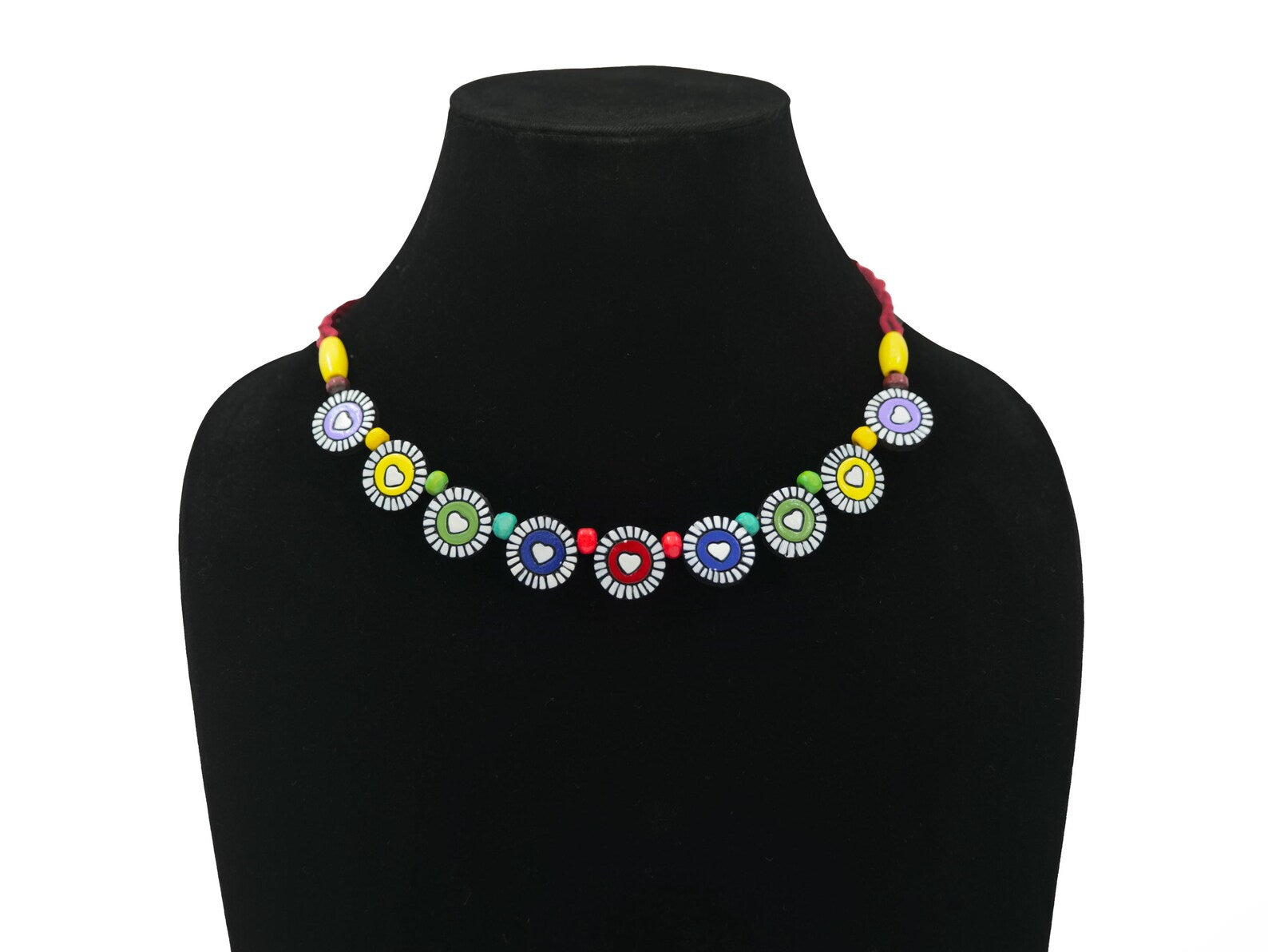 Handcrafted Terracotta Necklace & Statement Earrings | Timeless Earthy Elegance