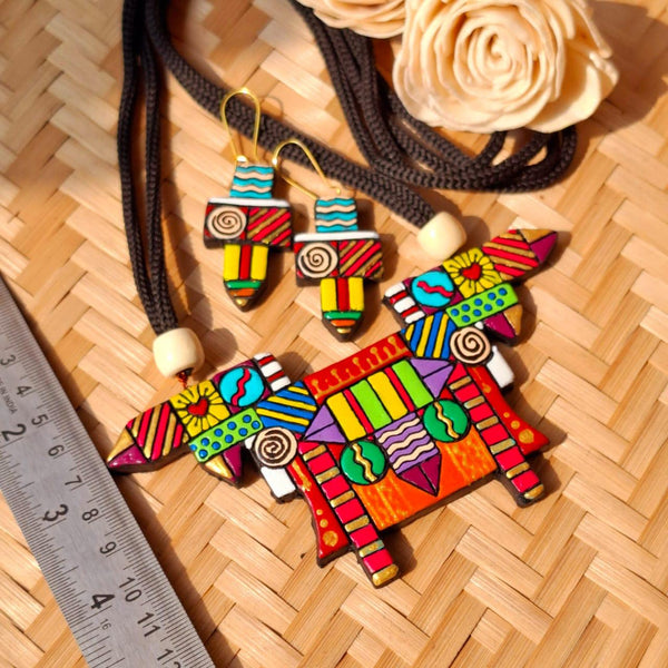 Handmade Clay Jewelry Earring