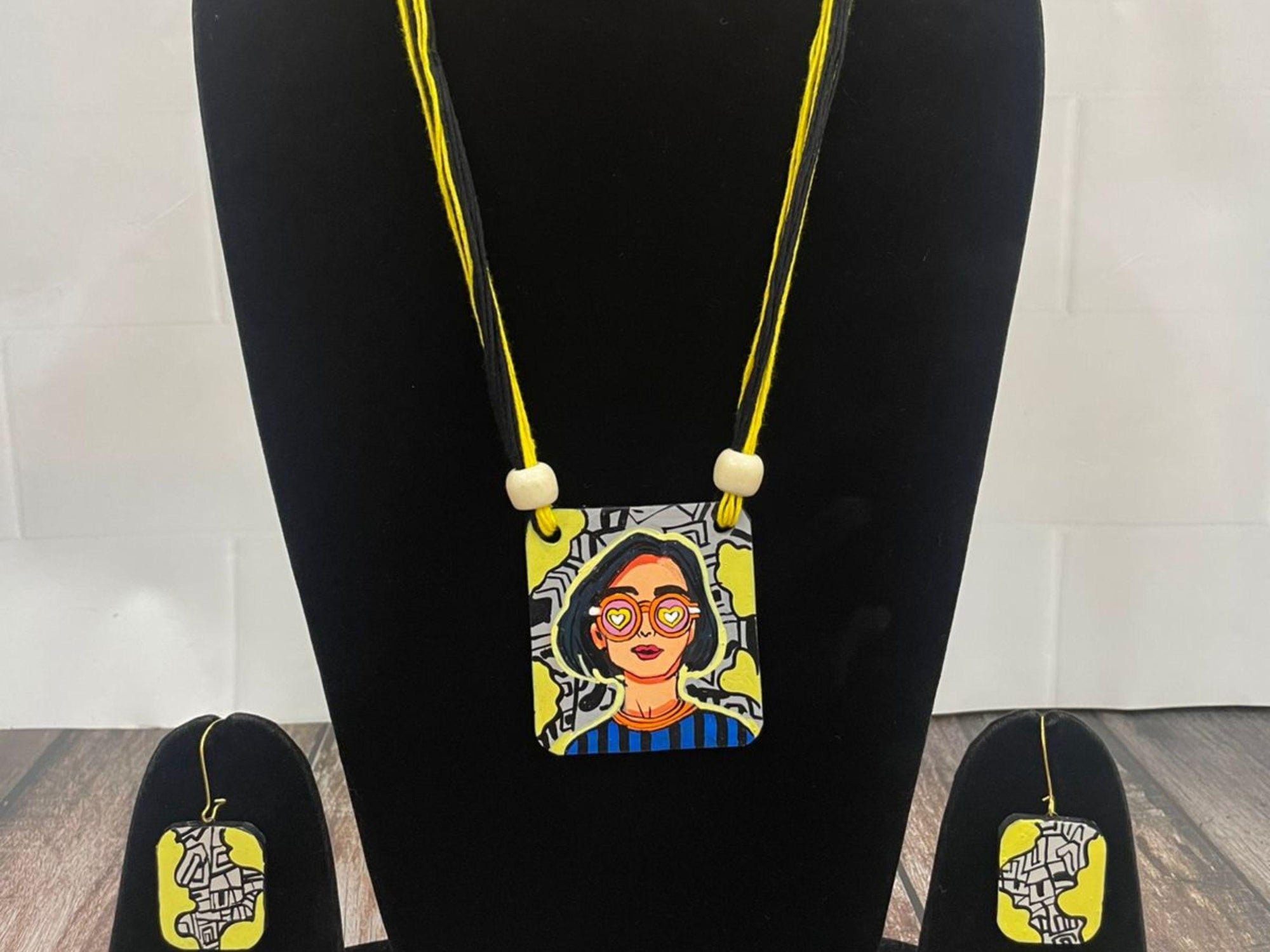 Clay Jewelry Necklace