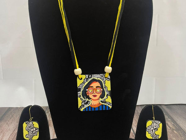 Clay Jewelry Necklace