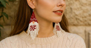 Christmas Beaded Earring