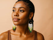 Tassel Beaded Earring