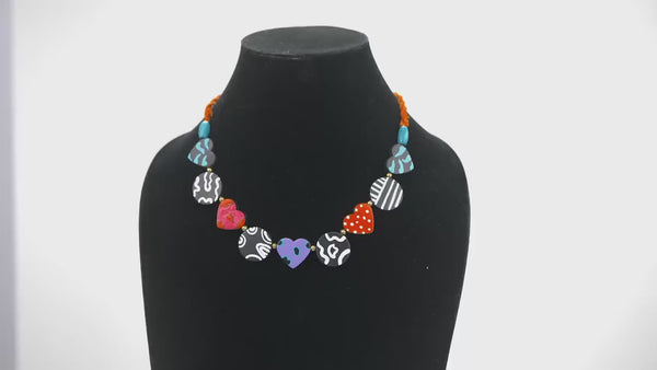 Heart Choker Necklace For Women Minimalistic Jewelry For Daughter